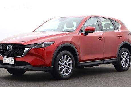 Red 2022 Mazda CX-5 SUV G25 MAXX SPORT F