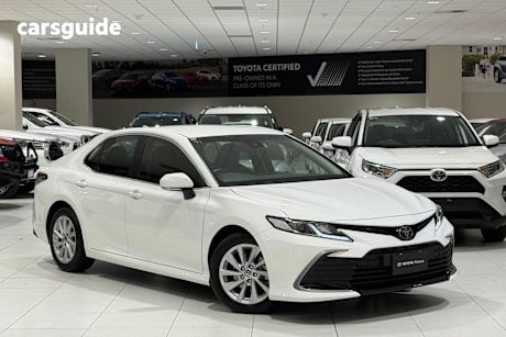 White 2024 Toyota Camry Sedan ASCENT F