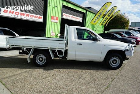 White 2012 Volkswagen Amarok Ute Tray TSI300 R