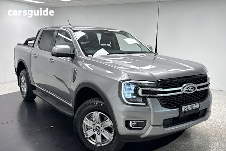 Silver 2024 Ford Ranger Ute Tray XLT 4X4