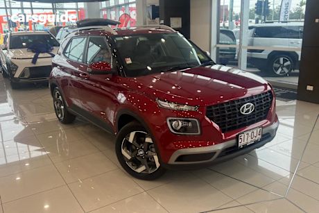 Red 2025 Hyundai Venue SUV ACTIVE F
