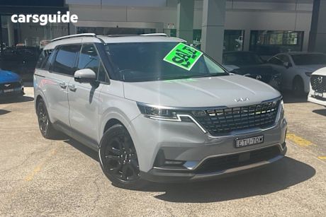 Grey 2022 Kia Carnival Wagon Platinum