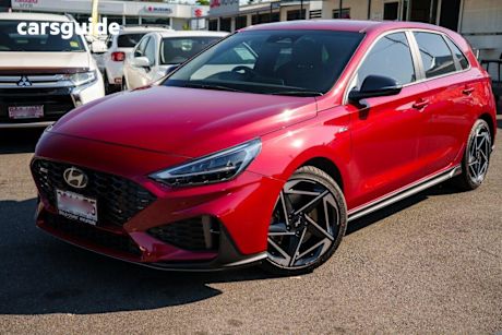 Red 2024 Hyundai I30 Hatchback N Line Mhev