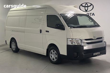 White 2016 Toyota HiAce Commercial R