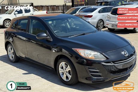 Black 2009 Mazda 3 Hatchback Maxx