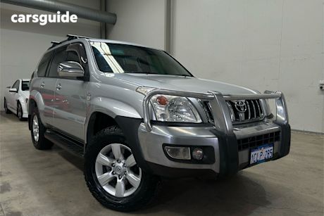 Silver 2007 Toyota Landcruiser SUV GXL