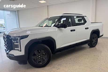 White 2025 LDV Terron 9 Ute Tray ORIGIN 4WD
