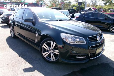 Green 2014 Holden Commodore Sedan Sv6