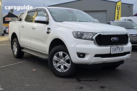 White 2022 Ford Ranger Double Cab Pick Up Xlt 3.2 Hi-Rider (4X2)