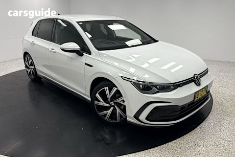 White 2021 Volkswagen Golf Hatch 110TSI R-LINE F