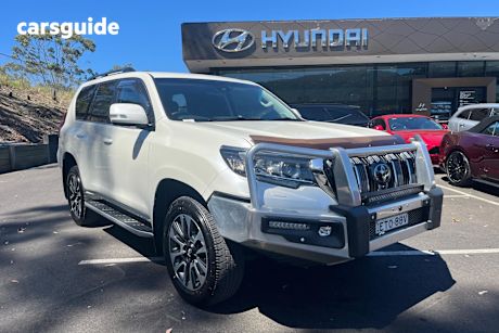 White 2022 Toyota Landcruiser Prado SUV VX 4X4