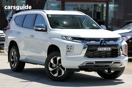 White 2025 Mitsubishi Pajero Sport Wagon Gls (4Wd) 7 Seat