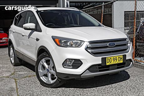 White 2016 Ford Escape SUV TREND F