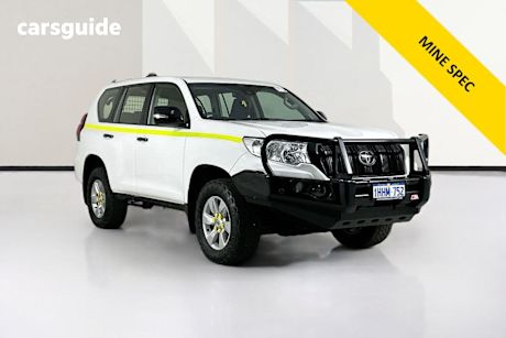 White 2021 Toyota Landcruiser Prado Wagon Gx 7 Seat