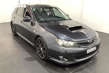 Grey 2009 Subaru Impreza Hatchback Wrx (Awd)