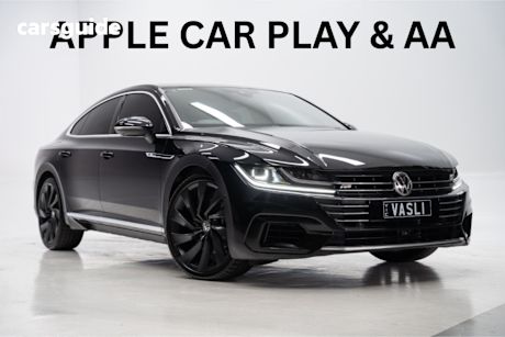 Black 2017 Volkswagen Arteon Hatch 206TSI R-LINE 4WD
