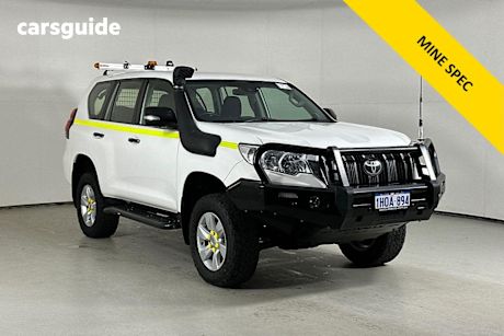 White 2022 Toyota Landcruiser Prado Wagon Gx