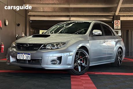 Silver 2013 Subaru Impreza Sedan WRX 4WD