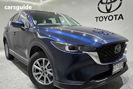 Blue 2023 Mazda CX-5 Wagon Maxx Sport (Awd)