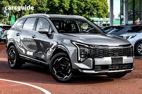 Grey 2025 Kia Sportage SUV HEV SX 4WD