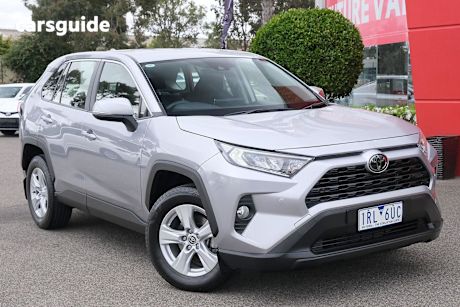 Silver 2020 Toyota RAV4 SUV GX F