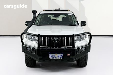 White 2022 Toyota Landcruiser Prado Wagon Gx 7 Seat