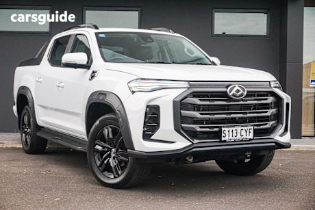White 2023 LDV T60 Double Cab Utility Max Luxe (4X4)