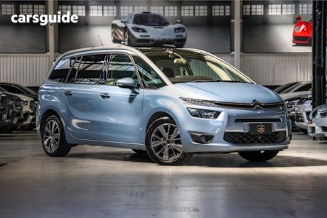Blue 2016 Citroen Grand C4 Picasso SUV EXCLUSIVE F