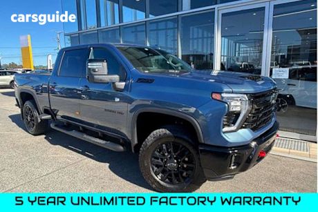 Blue 2025 Chevrolet Silverado HD Ute Tray LTZ PREMIUM W/TECH PACK 4X4