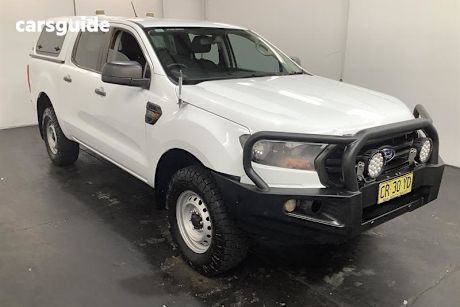 White 2018 Ford Ranger Double Cab Pick Up Xl 3.2 (4X4)