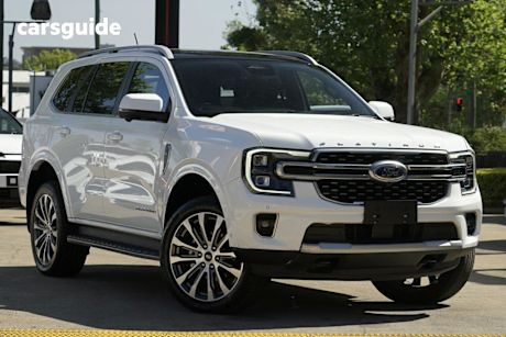 White 2024 Ford Everest Wagon Platinum (4Wd)