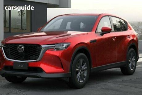 Red 2025 Mazda CX-60 SUV G25 TOURING R