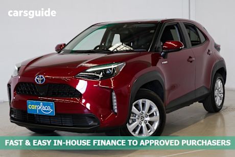 Red 2022 Toyota Yaris Cross Wagon Gxl Hybrid