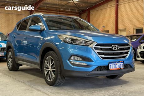 Blue 2016 Hyundai Tucson Wagon Active X (Fwd)