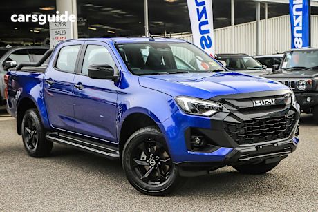 Blue 2025 Isuzu D-MAX Ute Tray X-RIDER 4X4
