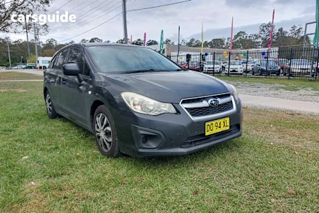 Grey 2013 Subaru Impreza Hatchback 2.0I (Awd)