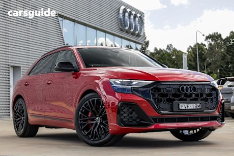 Red 2025 Audi SQ8 SUV TFSI 4WD