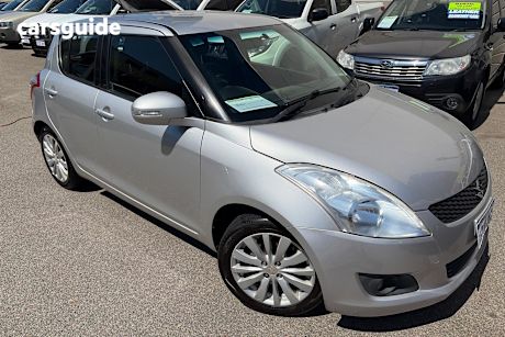 Silver 2013 Suzuki Swift Hatch GLX FZ