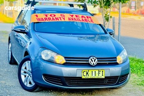 Grey 2012 Volkswagen Golf Hatchback 103 Tdi Comfortline