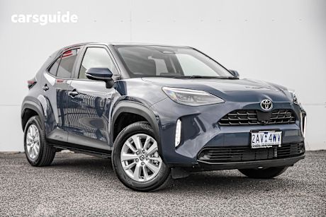 Grey 2024 Toyota Yaris Cross SUV GXL F