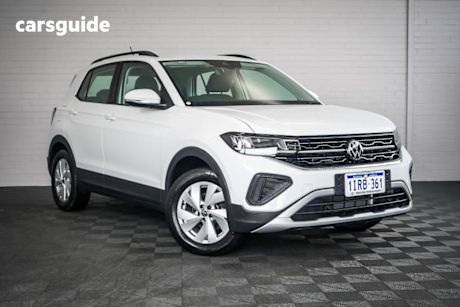 White 2024 Volkswagen T-Cross Wagon 85Tfi Life