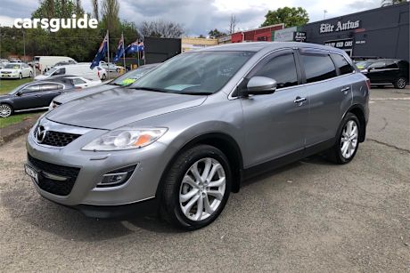 Silver 2012 Mazda CX-9 Wagon Grand Touring