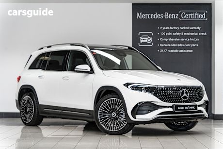 White 2024 Mercedes-Benz EQB SUV EQB250+ F