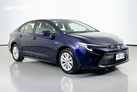 Blue 2023 Toyota Corolla Sedan ASCENT SPORT HYBRID F