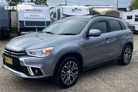 Grey 2017 Mitsubishi ASX SUV LS F