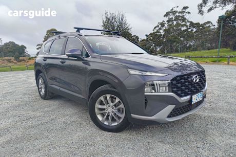 Blue 2021 Hyundai Santa FE SUV ACTIVE 4X4