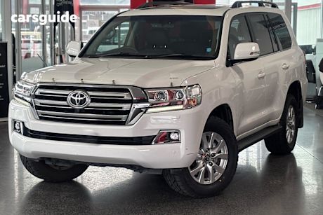 White 2020 Toyota Landcruiser SUV VX 4X4