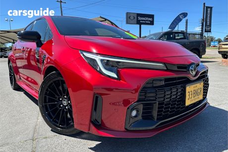 Red 2023 Toyota GR Corolla Hatchback Gts