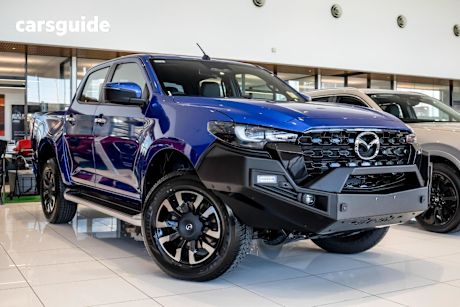 Blue 2025 Mazda BT-50 Dual Cab Pick-up Gt (4X4)