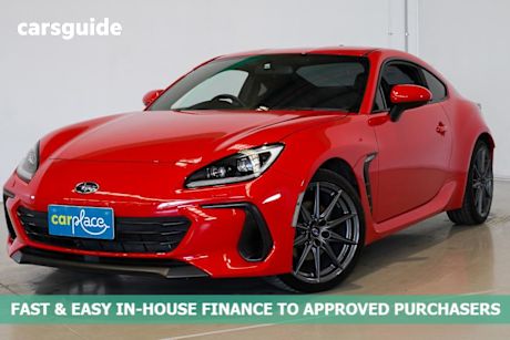 Red 2022 Subaru BRZ Coupe S